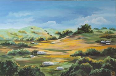 Original Impressionism Landscape Paintings by Maria Kireev