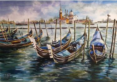 Original Seascape Paintings by Maria Kireev