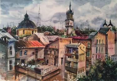 Original Landscape Paintings by Maria Kireev