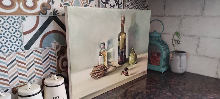 Original Realism Food & Drink Painting by Maria Kireev