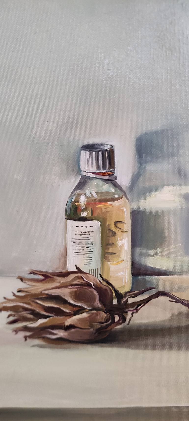 Original Realism Food & Drink Painting by Maria Kireev
