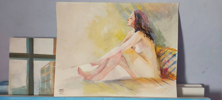 Original Women Painting by Maria Kireev