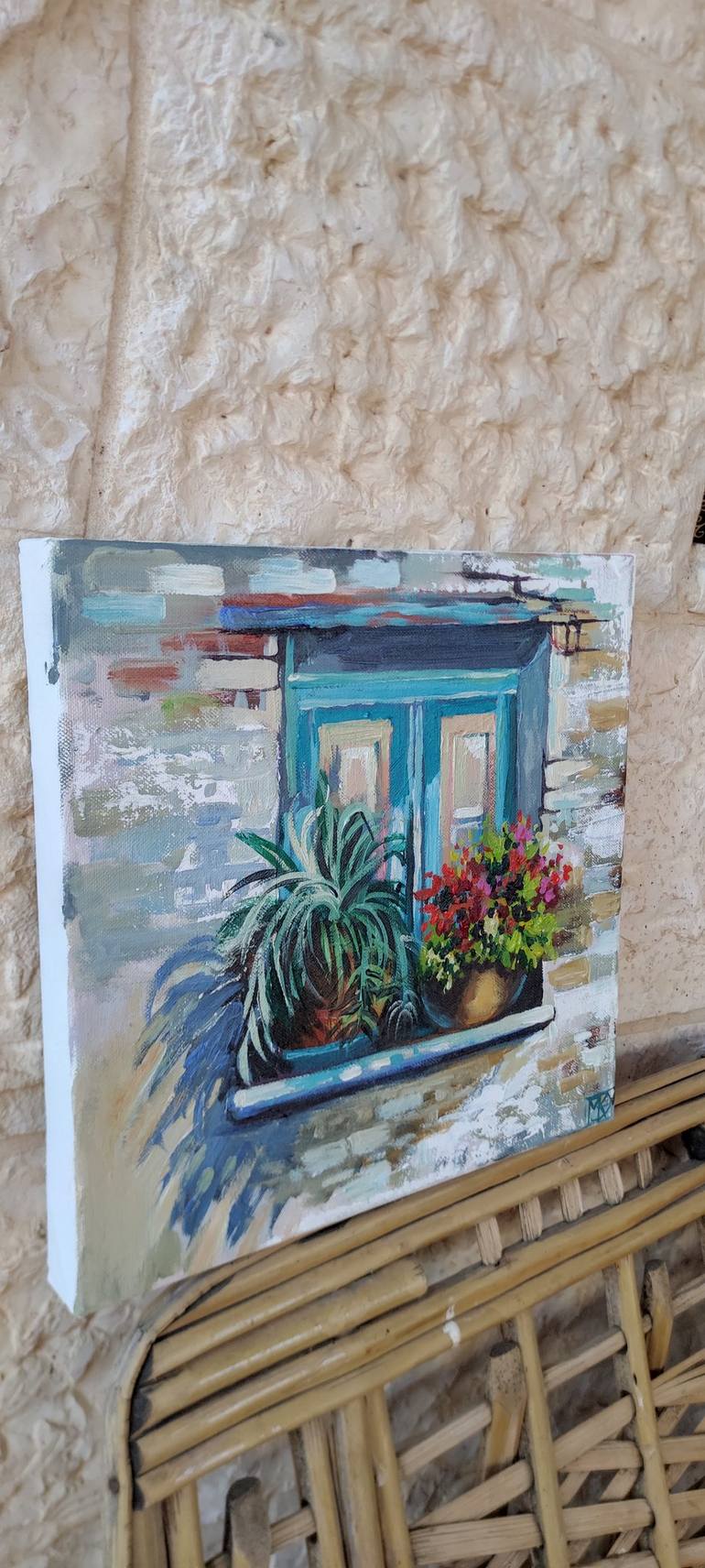 Original Home Painting by Maria Kireev