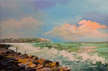 Original Realism Seascape Paintings by Maria Kireev