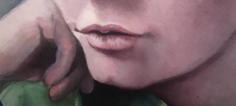 Original Figurative People Painting by Maria Kireev