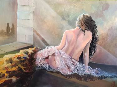 Original Figurative Nude Paintings by Maria Kireev