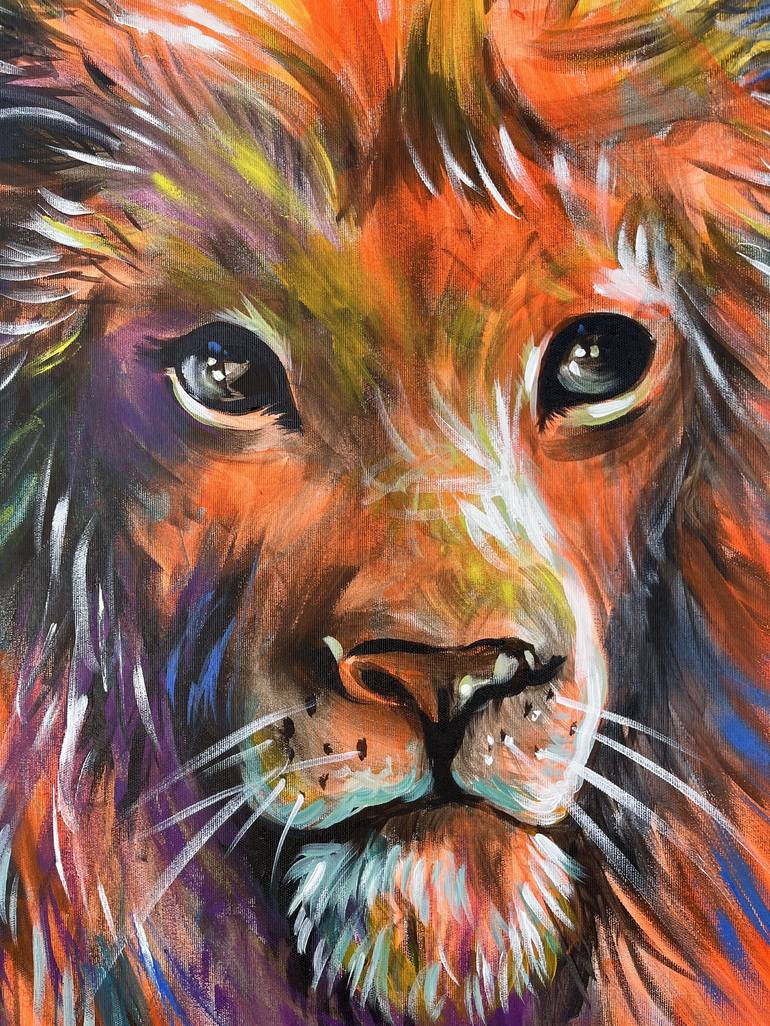 Original Animal Painting by Maria Kireev