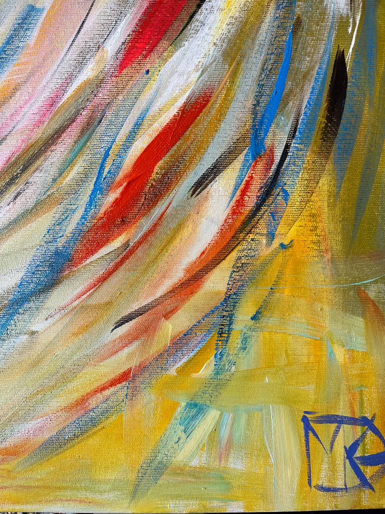 Original Expressionism People Painting by Maria Kireev