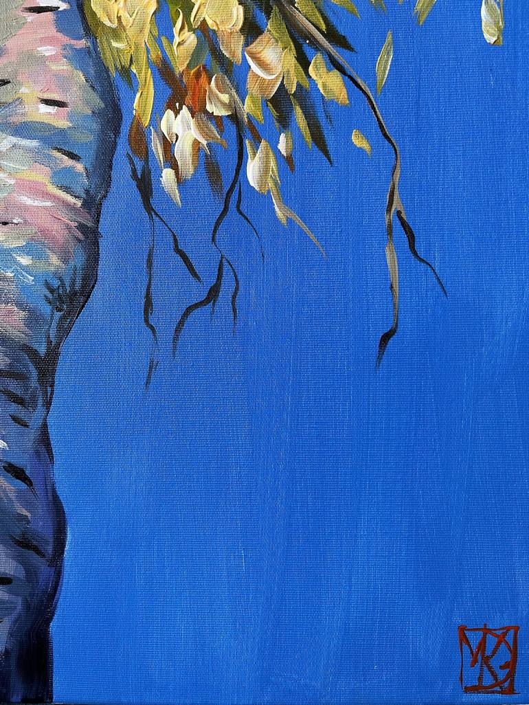 Original Expressionism Landscape Painting by Maria Kireev