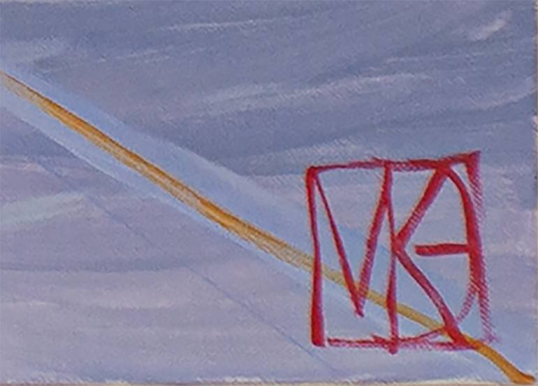 Original Street Art Landscape Painting by Maria Kireev