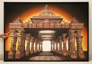 Original Architecture Paintings by Kabir Hirani