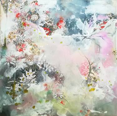 Original Impressionism Floral Paintings by Christine Breuil