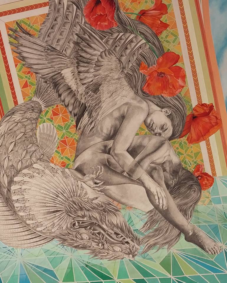 Original Contemporary Body Painting by Meysam Nejadrasouli