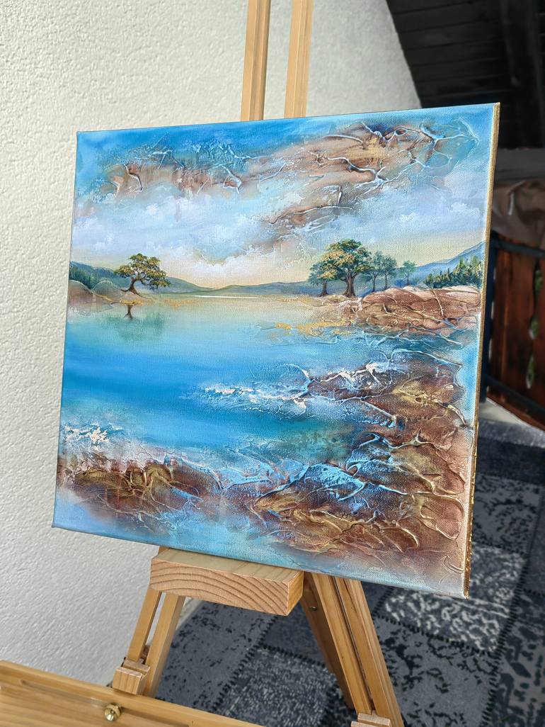 Original Realism Landscape Painting by Vera Hoi