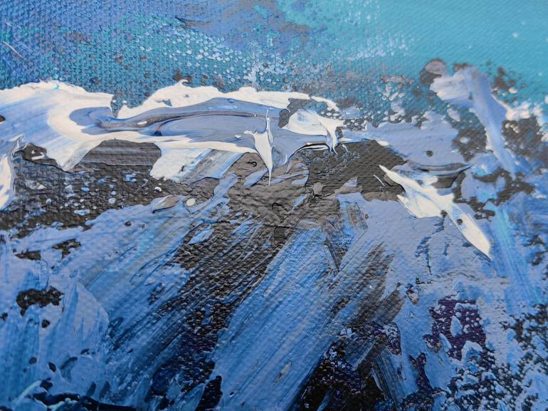 Original Contemporary Seascape Painting by Vera Hoi
