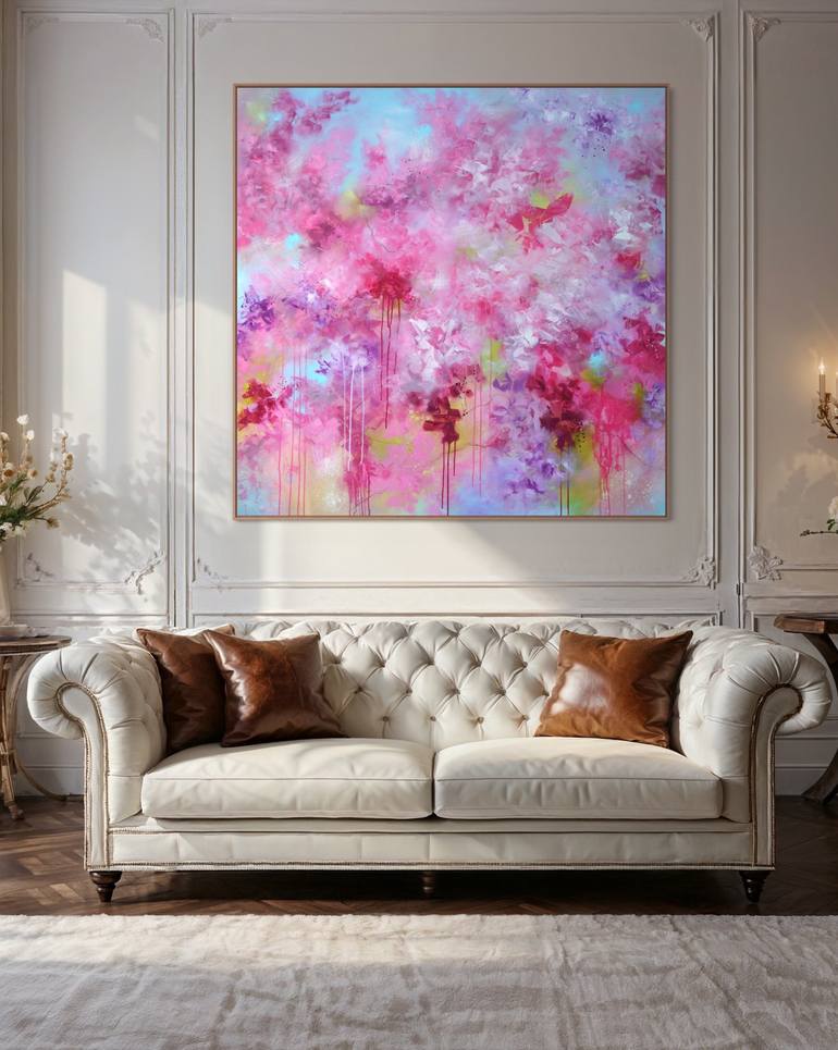 Original Abstract Painting by Vera Hoi