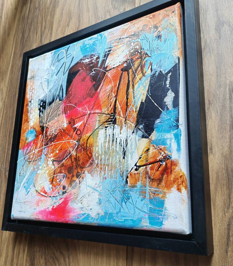 Original Contemporary Abstract Painting by Vera Hoi