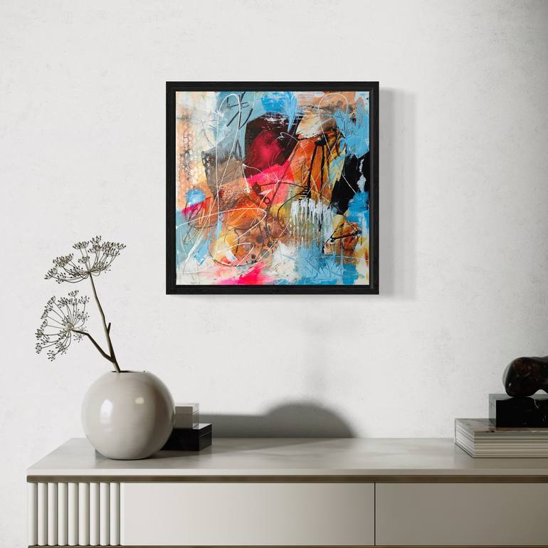 Original Contemporary Abstract Painting by Vera Hoi