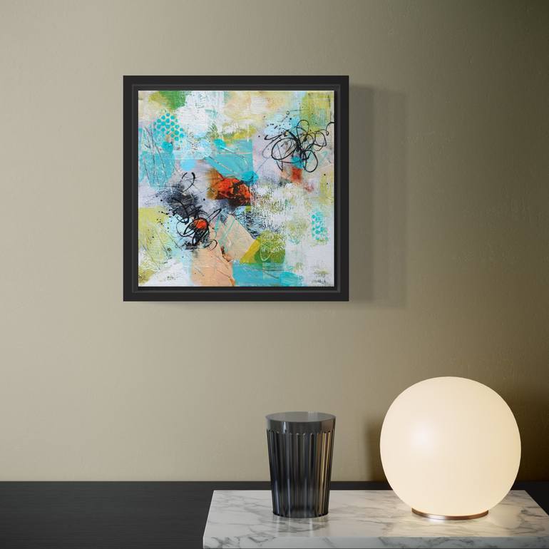 Original Contemporary Abstract Painting by Vera Hoi