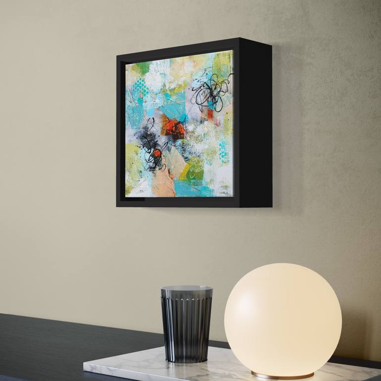Original Contemporary Abstract Painting by Vera Hoi
