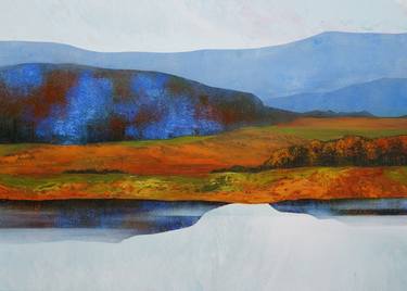 Original Contemporary Landscape Painting by Vera Hoi