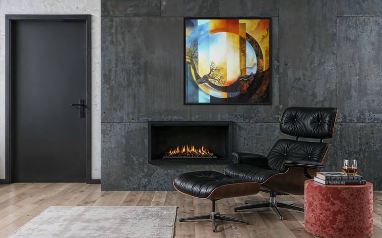 Original Modern Abstract Painting by Vera Hoi