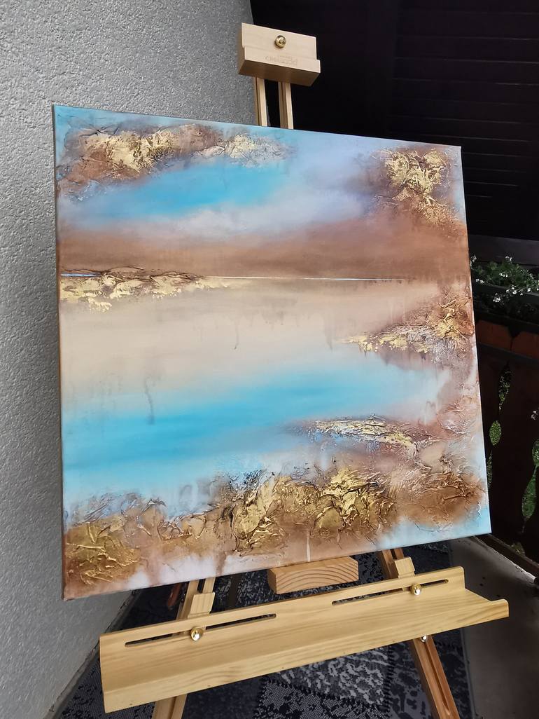 Original Contemporary Landscape Painting by Vera Hoi