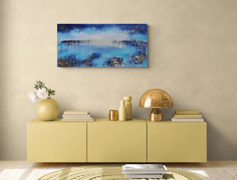 Original Contemporary Seascape Painting by Vera Hoi