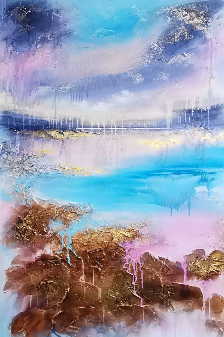 Original Abstract Nature Painting by Vera Hoi