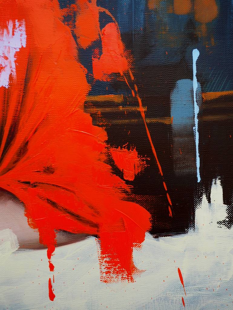 Original Figurative Women Painting by Sylvie  Julkowski-Egard