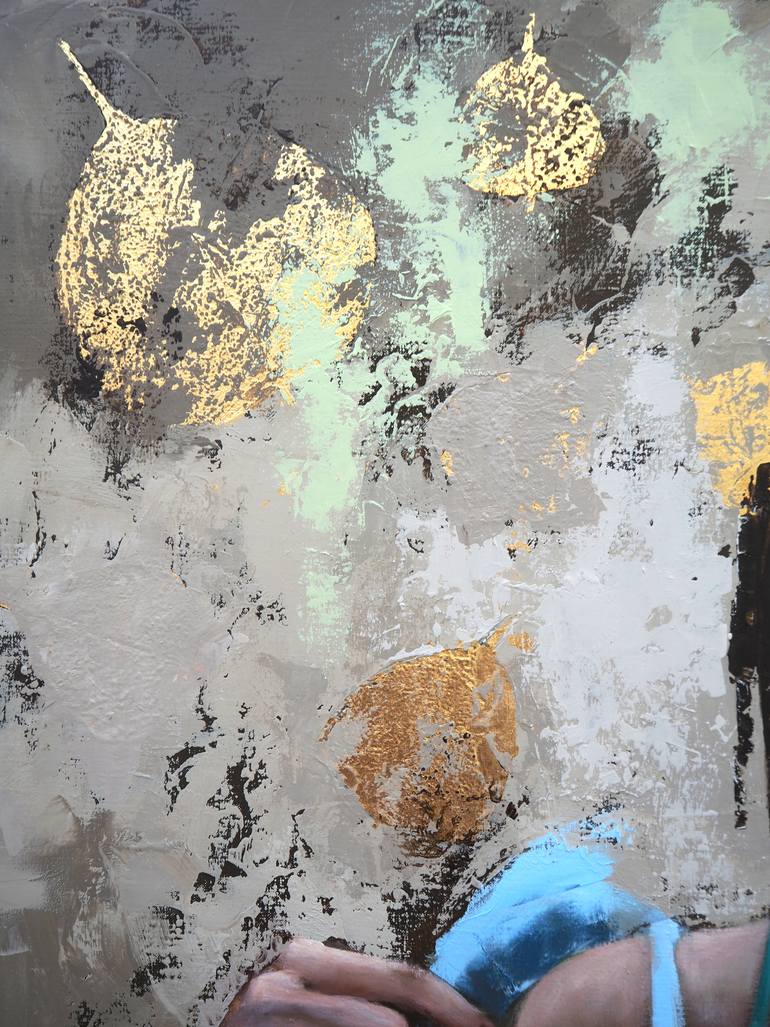 Original Figurative Women Painting by Sylvie  Julkowski-Egard