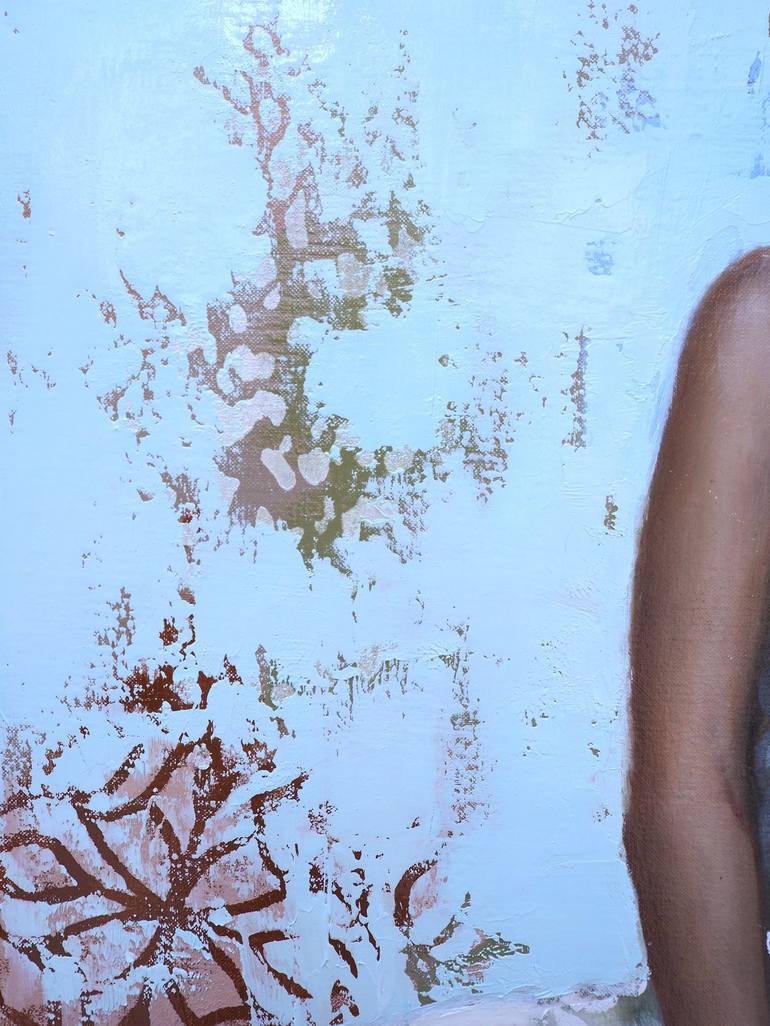 Original Figurative Women Painting by Sylvie  Julkowski-Egard