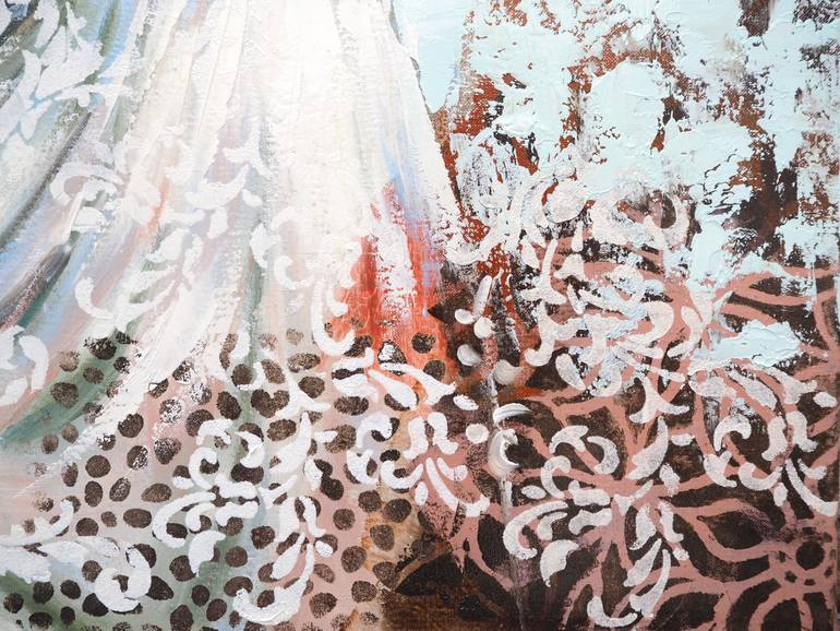 Original Figurative Women Painting by Sylvie  Julkowski-Egard