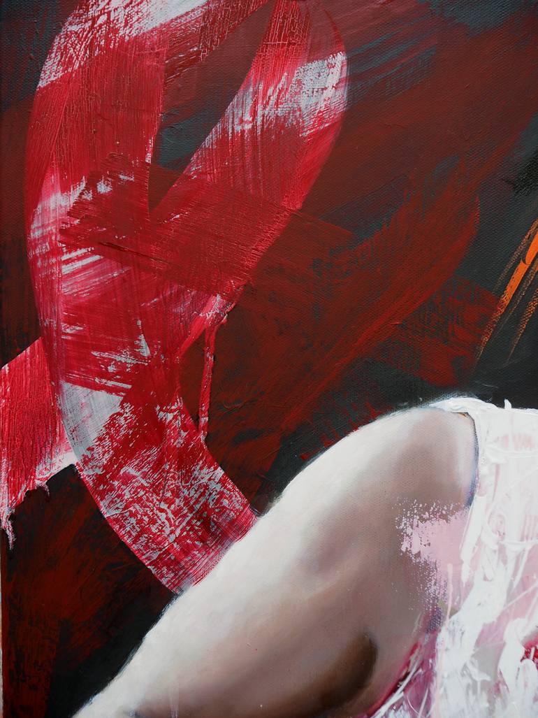 Original Figurative Men Painting by Sylvie  Julkowski-Egard