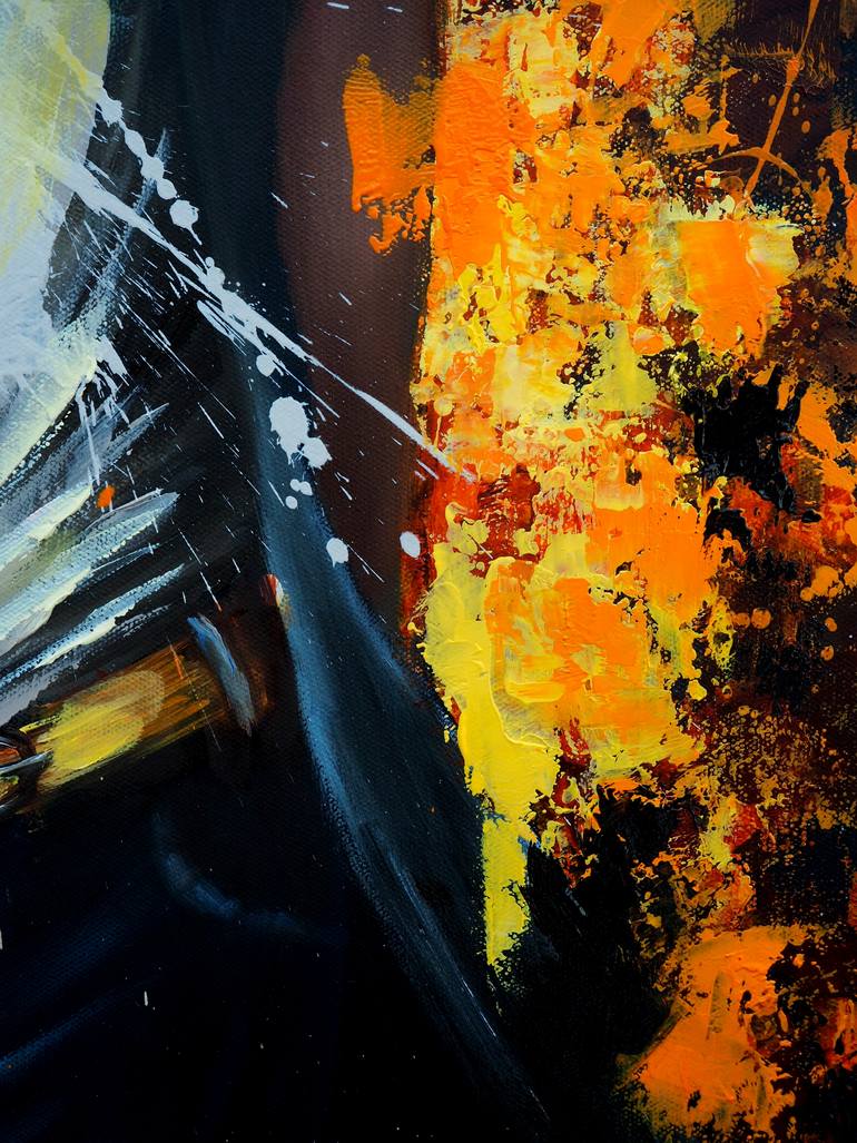 Original Figurative Men Painting by Sylvie  Julkowski-Egard