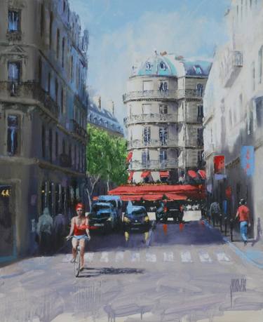 Original Cities Paintings by Sylvie JULKOWSKI-EGARD