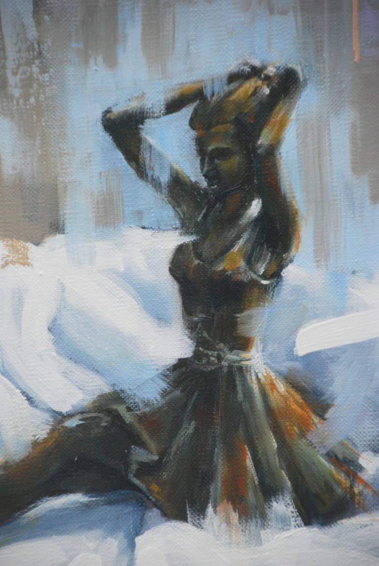 Original Figurative Still Life Painting by Sylvie  Julkowski-Egard
