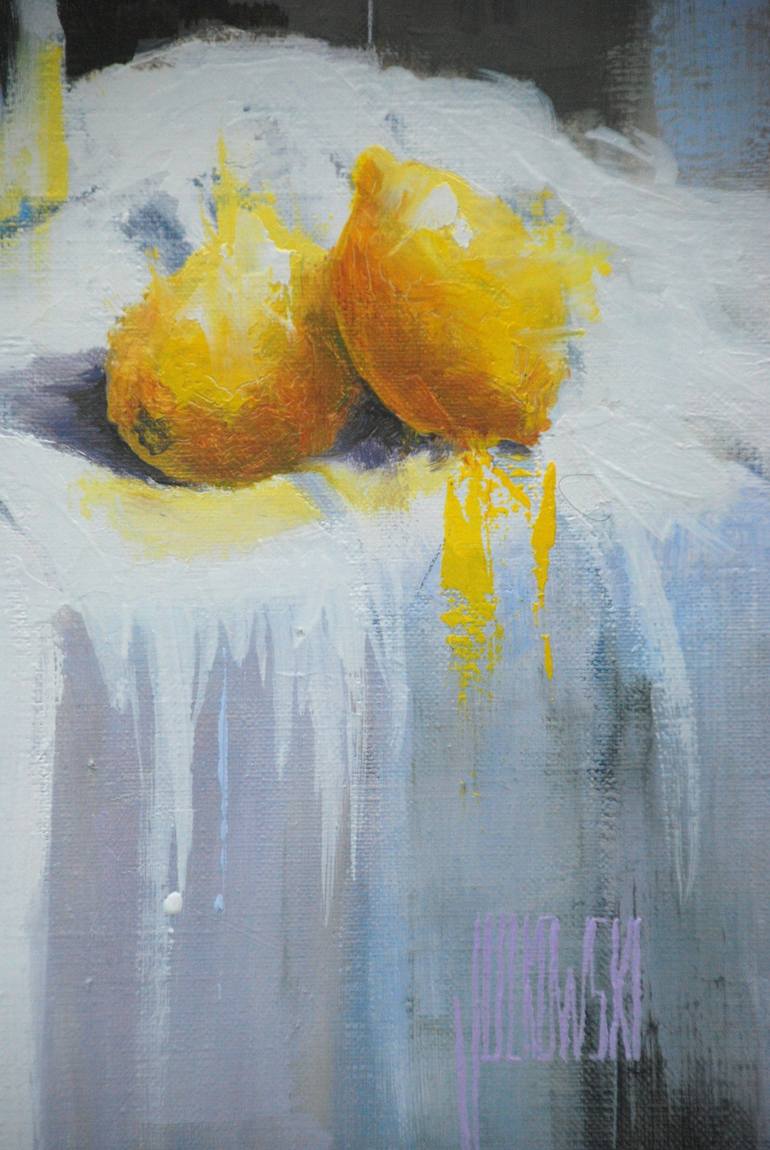 Original Figurative Still Life Painting by Sylvie  JULKOWSKI-EGARD