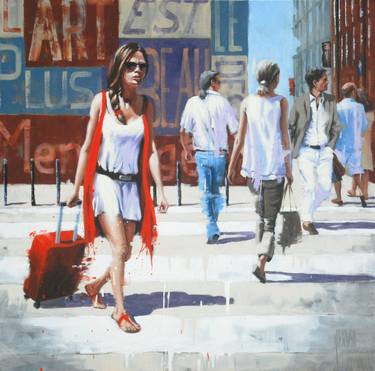 Original Cities Paintings by Sylvie JULKOWSKI-EGARD