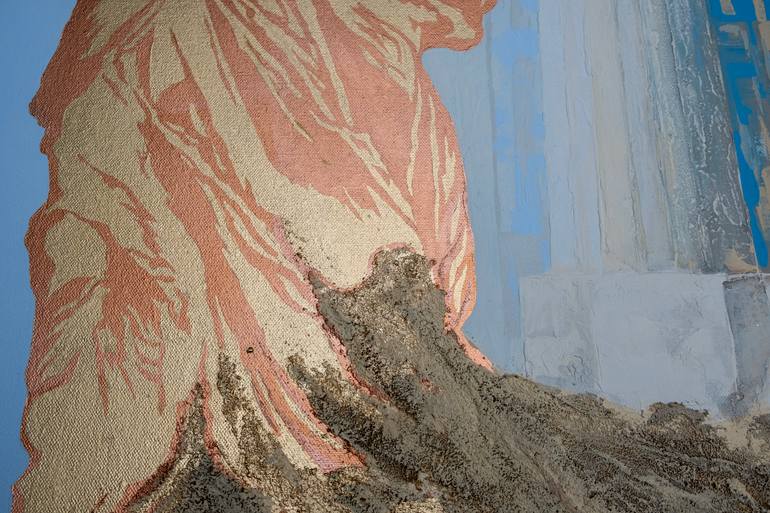 Original Conceptual Abstract Painting by Vitaly Moiseev