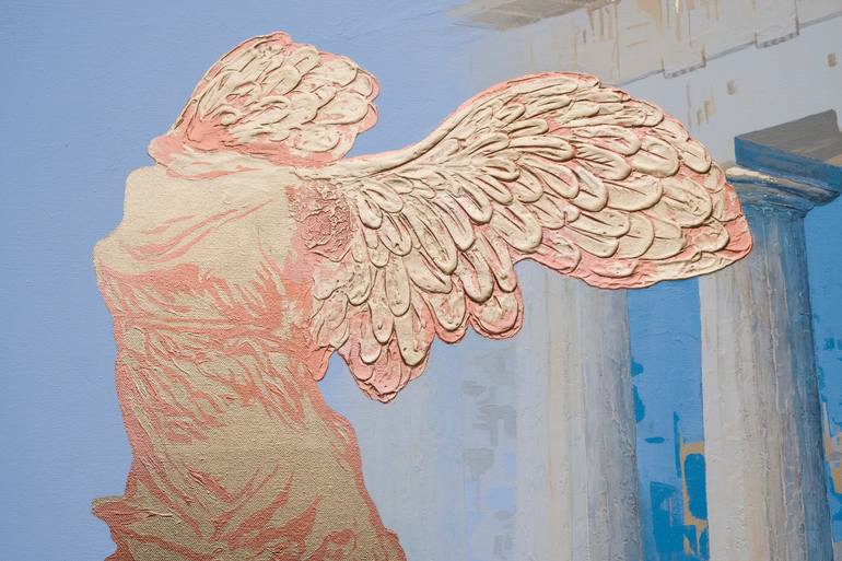 Original Conceptual Abstract Painting by Vitaly Moiseev