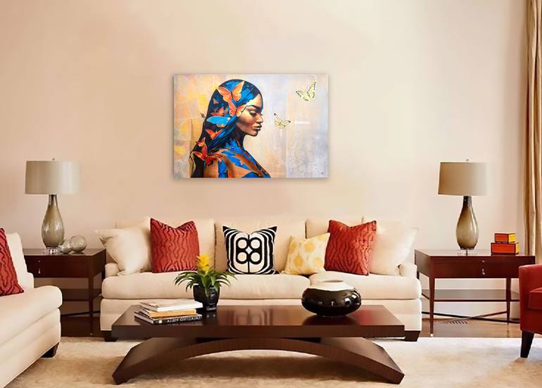 Original Expressionism Abstract Painting by Vitaly Moiseev