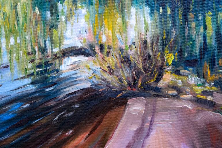 Original Abstract Expressionism Abstract Painting by Vitaly Moiseev