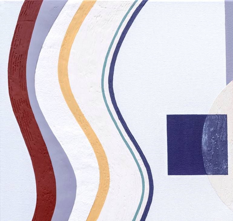 Original Abstract Expressionism Abstract Painting by Vitaly Moiseev