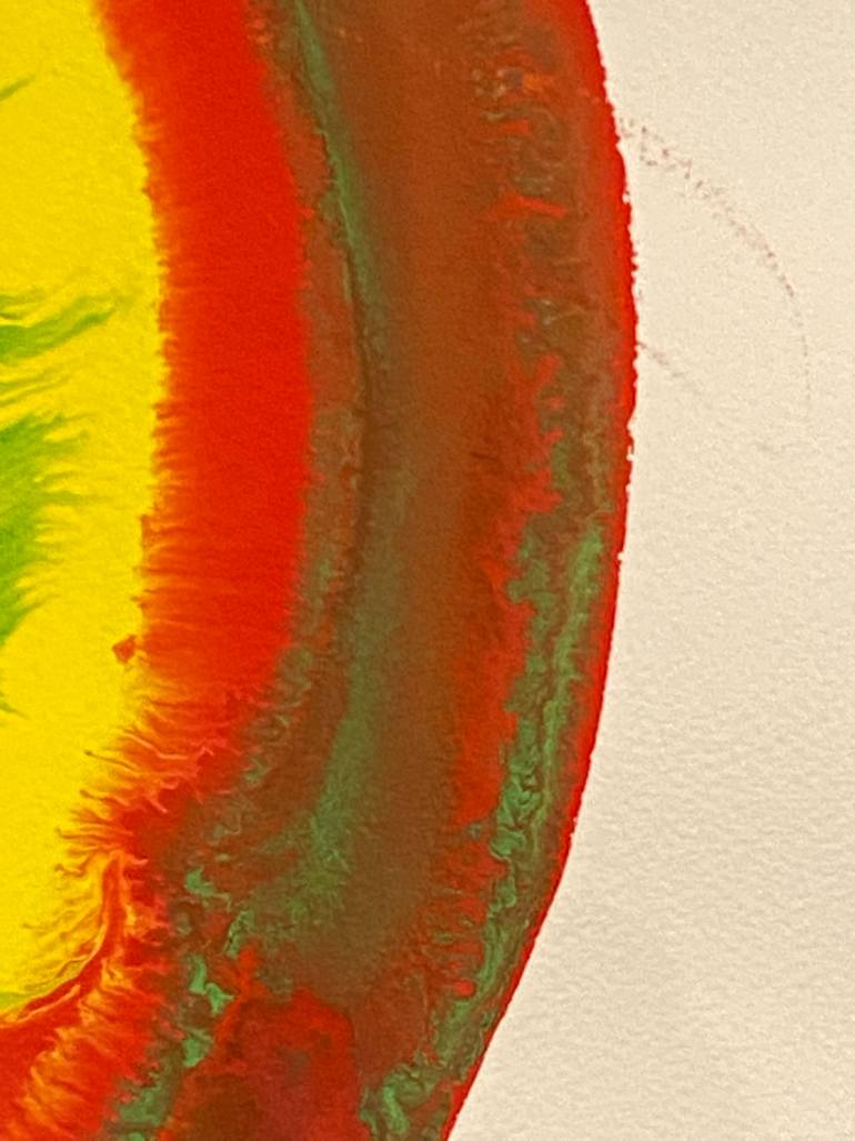 Original Expressionism Health & Beauty Painting by Takako Fujinuma