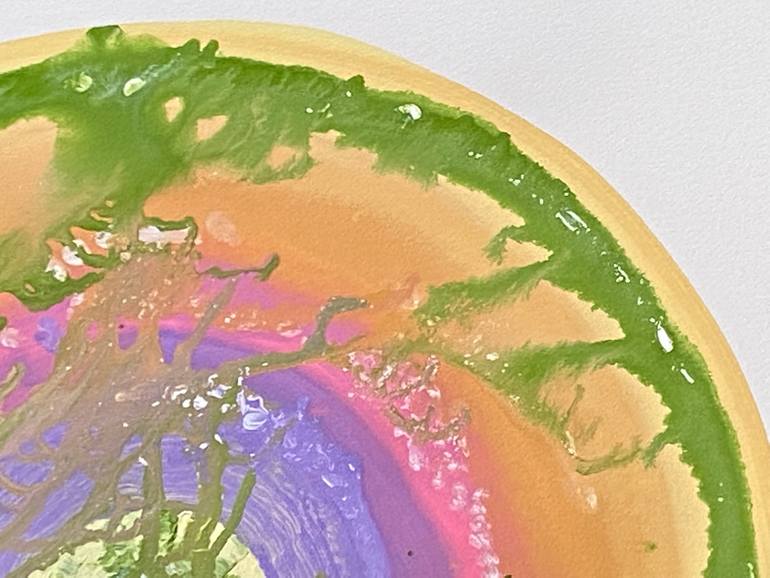 Original Expressionism Health & Beauty Painting by Takako Fujinuma