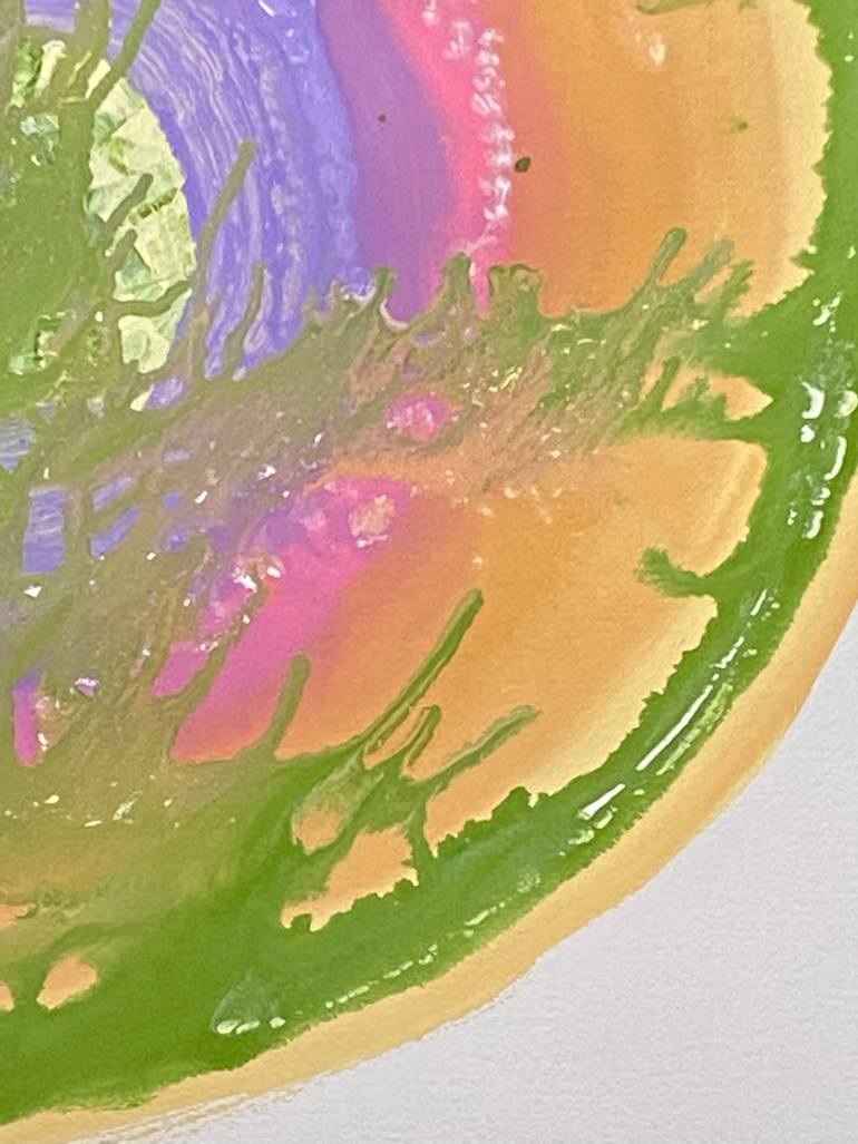 Original Expressionism Health & Beauty Painting by Takako Fujinuma
