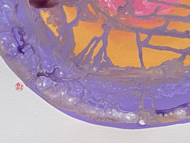 Original Expressionism Health & Beauty Painting by Takako Fujinuma