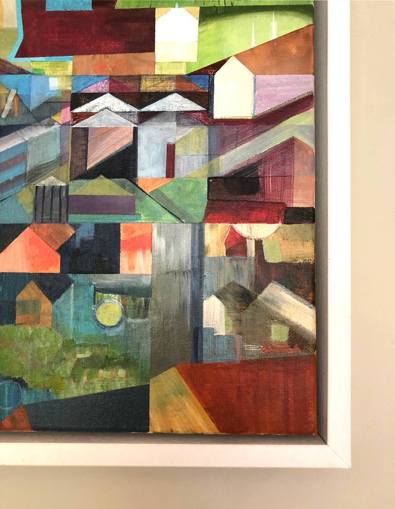 Original Expressionism Landscape Painting by Janette Ralph