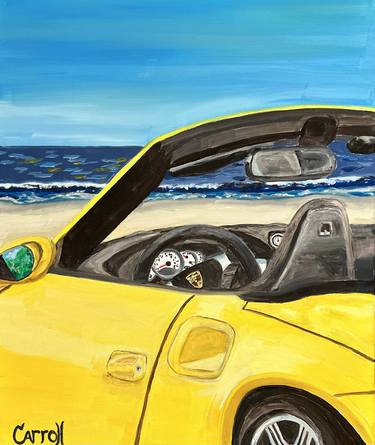 Print of Car Paintings by Robert Carroll